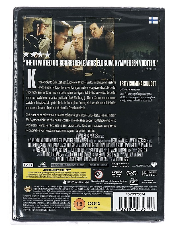 The Departed - DVD - DVD-elokuvat - 10105411765 - 1