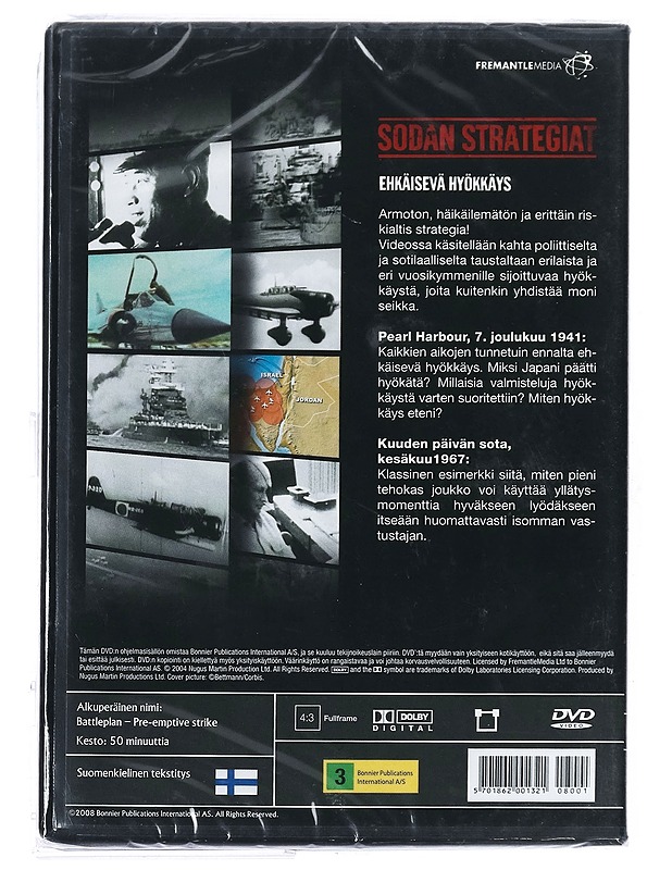 Sodan strategiat, ehkäisevä hyökkäys - DVD - DVD-elokuvat - 10105411796 - 1