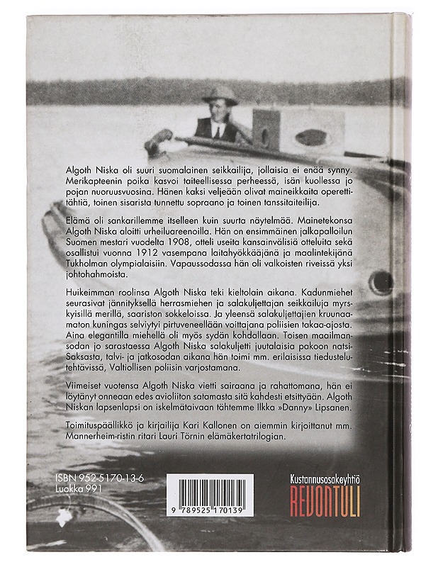 Algoth Niska : salakuljettajien kuningas - Kari Kallonen - Elämäkerrat ja muistelmat - 10105411817 - 1