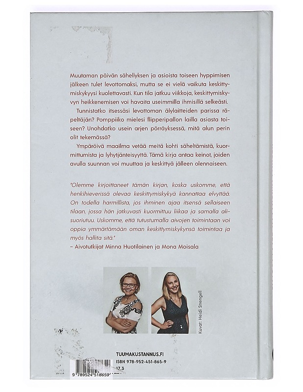 Keskittymiskyvyn elvytysopas - Huotilainen, Minna - Tietokirjat ja oppaat - 10105411825 - 1