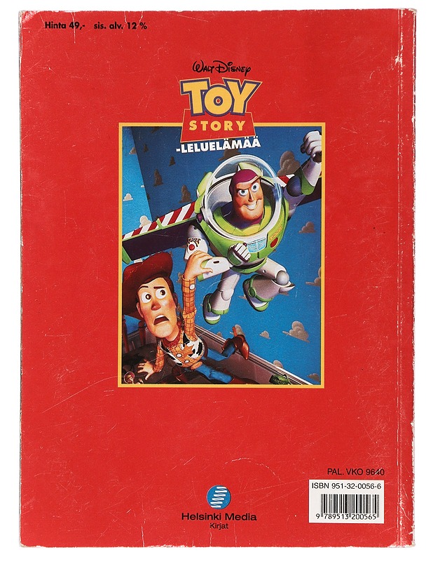 Toy story - leluelämää - Disney, Walt - Lastenkirjat - 10105411878 - 1