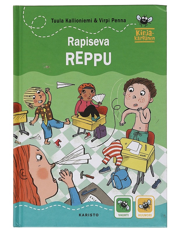 Rapiseva reppu - Kallioniemi, Tuula - Lastenkirjat - 10105411899 - 0