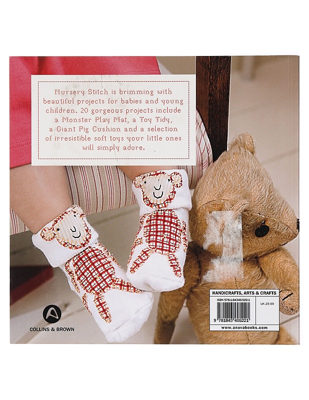 Nursery stitch : 20 projects to make - Rebecca Shreeve - Tietokirjat ja oppaat - 10105411945 - 1