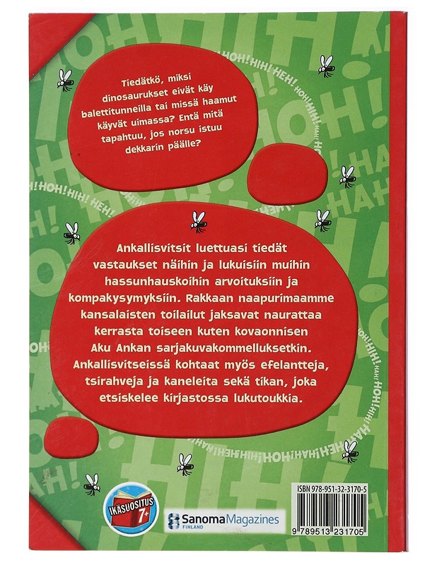 Ankallisvitsejä - Hulkkonen, Antti - Sarjakuvat - 10105411959 - 1