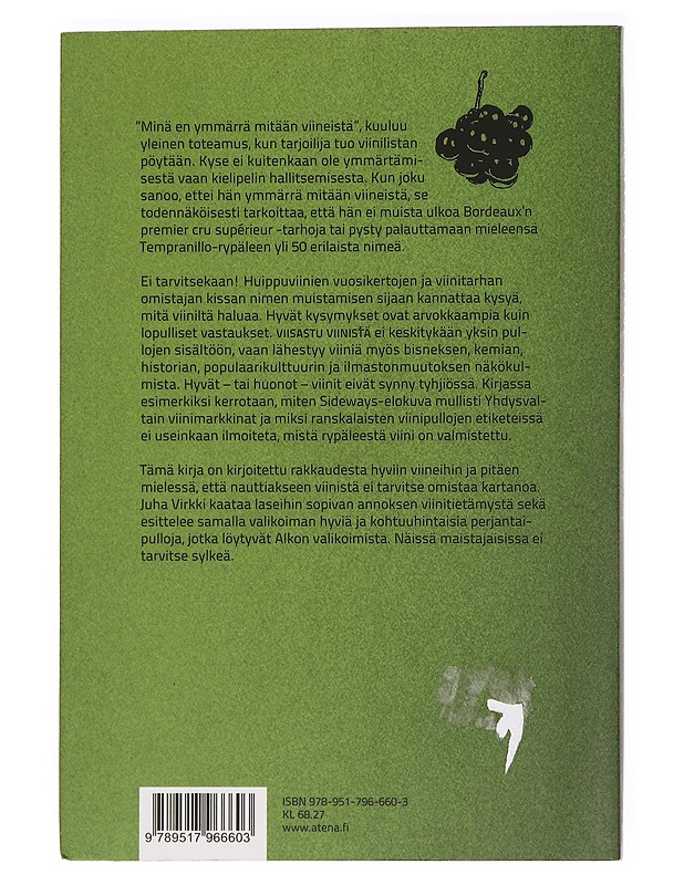 Viisastu viinistä : kansalaisen viinitieto - Virkki, Juha - Tietokirjat ja oppaat - 10105411999 - 1