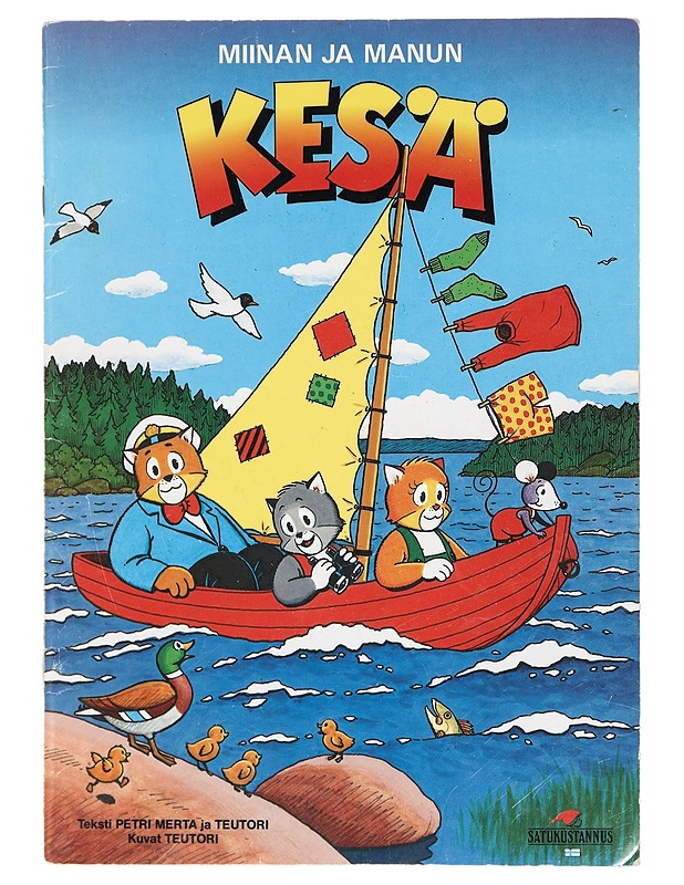 Miinan ja Manun kesä - Teutori - Lastenkirjat - 10105412008 - 0