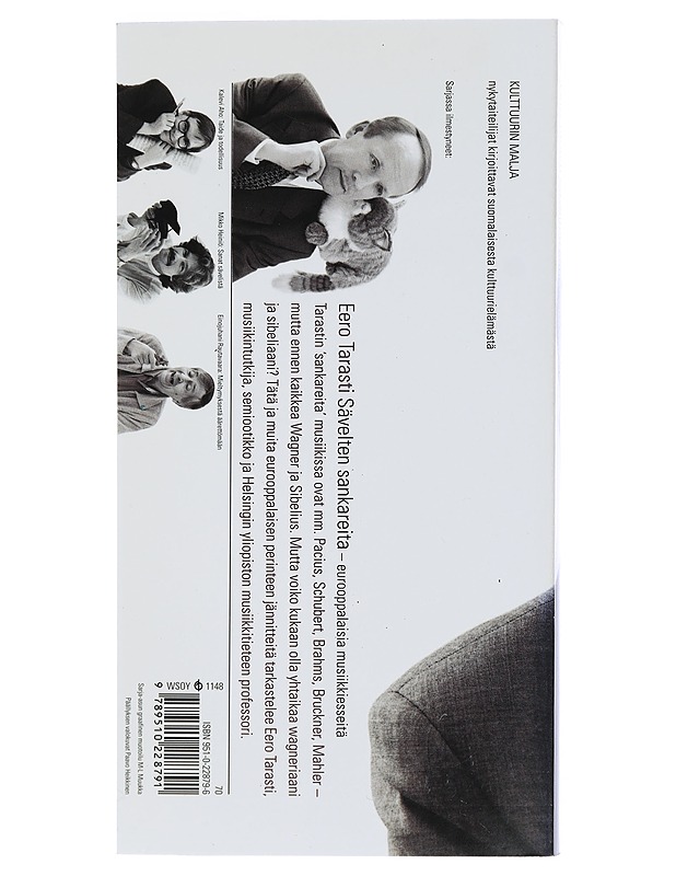 Sävelten sankareita : eurooppalaisia musiikkiesseitä - Eero Tarasti - Historiakirjat - 10105412024 - 1