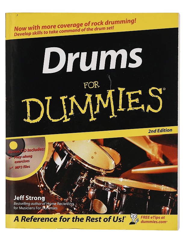 Drums for dummies - Strong, Jeff - Tietokirjat ja oppaat - 10105412034 - 0