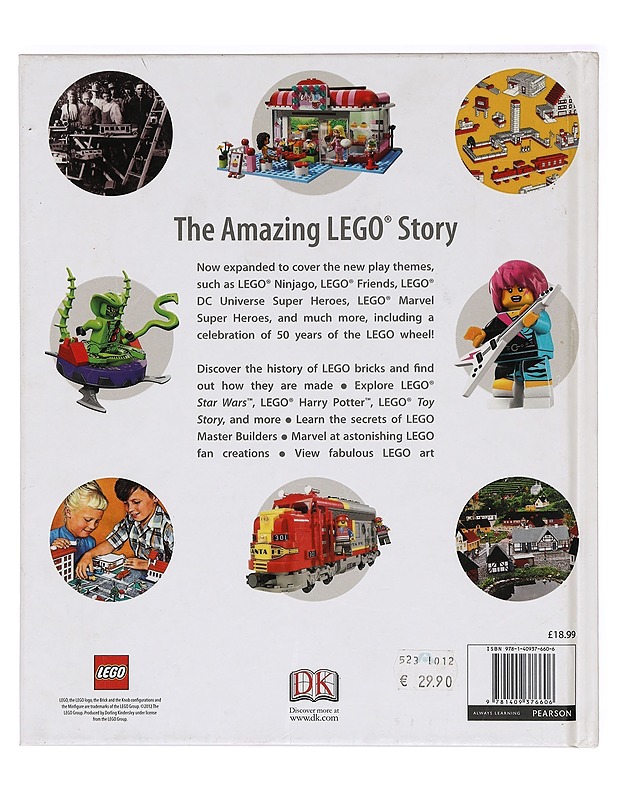 The LEGO Book - Lipkowitz, Daniel - Historiakirjat - 10105412040 - 1