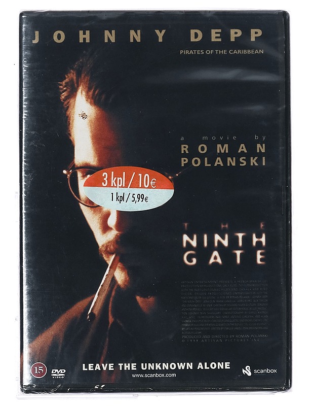 The Ninth Gate - DVD - DVD-elokuvat - 10105412042 - 0