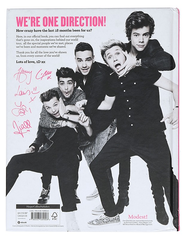 Where we are : our band, our story - One Direction - Elämäkerrat ja muistelmat - 10105412078 - 1