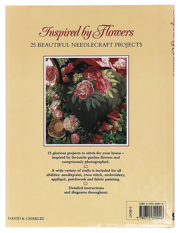 Inspired by Flowers : 25 beautiful needlecraft projects - Green, Caroline - Tietokirjat ja oppaat - 10105412082 - 1