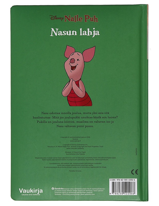 Nasun lahja - Parpola, Inka - Lastenkirjat - 10105412085 - 1