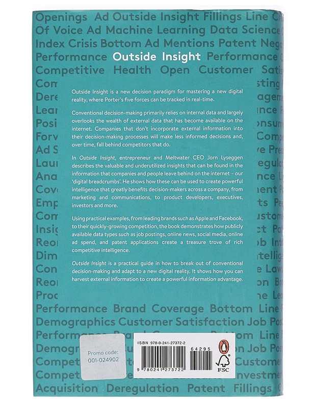 Outside Insight : Navigating a World Drowning in Data - Jorn Lyseggen - Tietokirjat ja oppaat - 10105412087 - 1