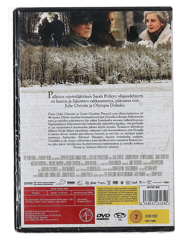 Away From Her - DVD - DVD-elokuvat - 10105412116 - 1
