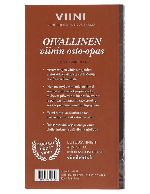 Viinistä viiniin 2018 - Berglund, Juha - Tietokirjat ja oppaat - 10105412118 - 1