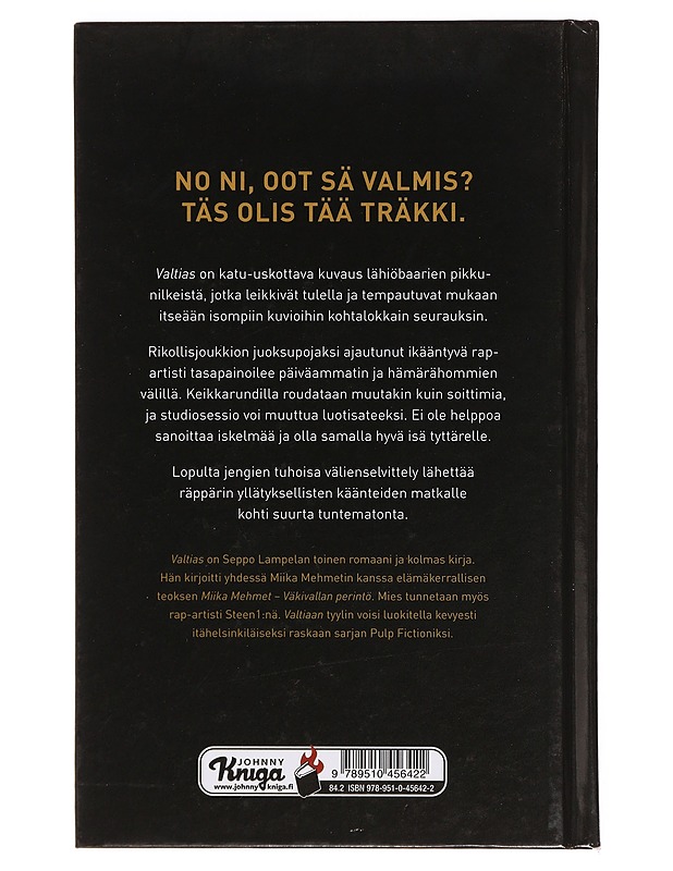 Valtias : romaani - Seppo Lampela - Jännitys ja dekkarit - 10105412136 - 1