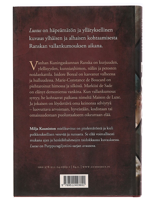 Luxus - Milja Kaunisto - Romaanit ja novellit - 10105412148 - 1