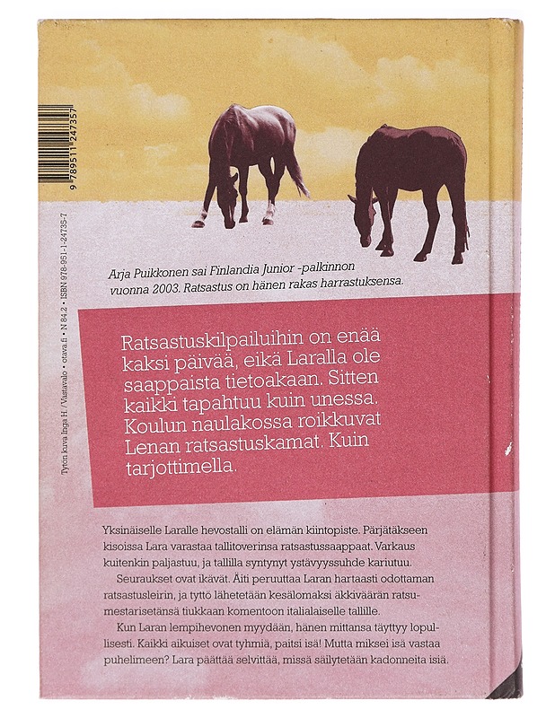 Sydän saappaanvarressa - Arja Puikkonen - Nuorten kirjat - 10105412152 - 1