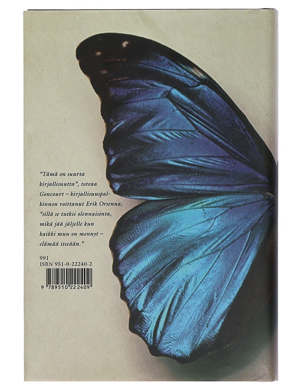 Perhonen lasikuvussa - Bauby, Jean-Dominique - Elämäkerrat ja muistelmat - 10105412159 - 1