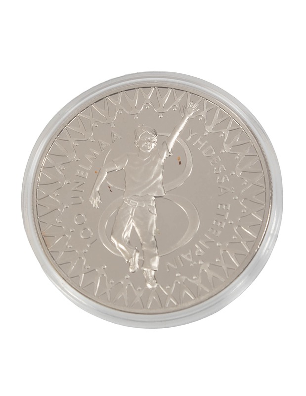 SUOMEN RAHAPAJA Teemu Selänne 100 unelmaa juhlamitali - Koriste-esineet - 10105412215 - 1
