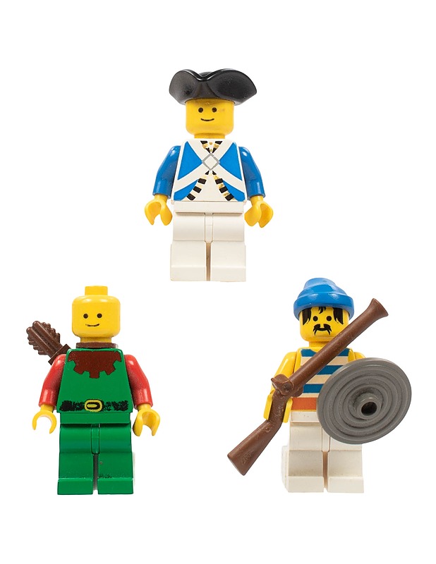 LEGO minifiguuri, 3 kpl - Lasten lelut - 10105412235 - 0