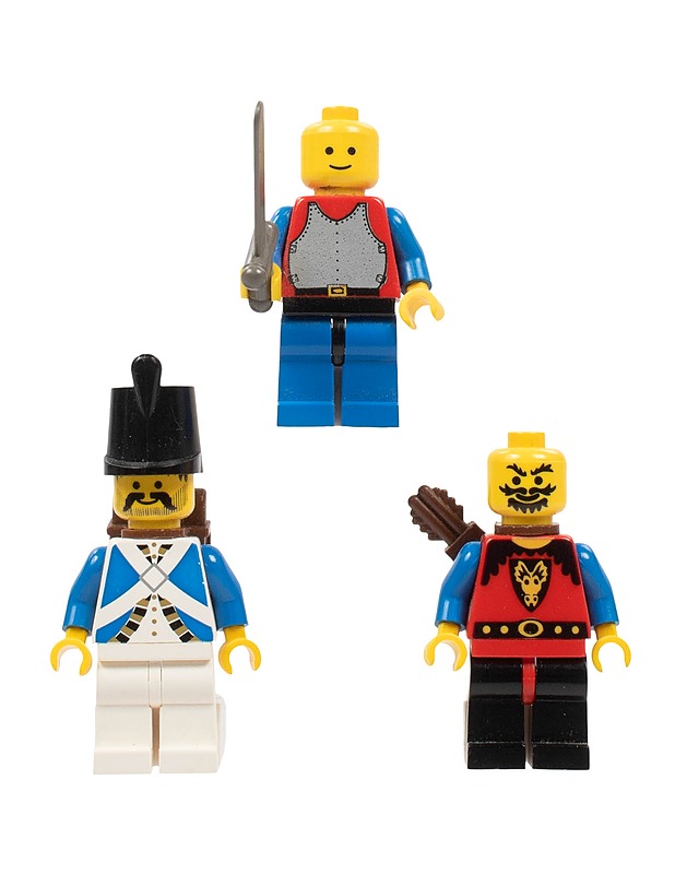 LEGO minifiguuri, 3 kpl - Lasten lelut - 10105412238 - 0