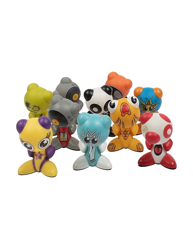 MATTEL U.B. Funkeys keräilyfiguurit, 10 kpl - Lasten lelut - 10105412246 - 0