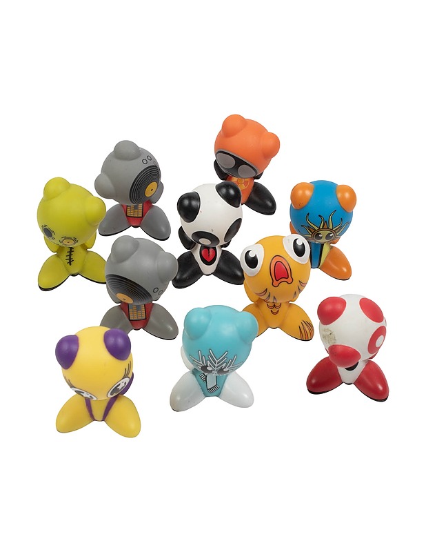 MATTEL U.B. Funkeys keräilyfiguurit, 10 kpl - Lasten lelut - 10105412246 - 1