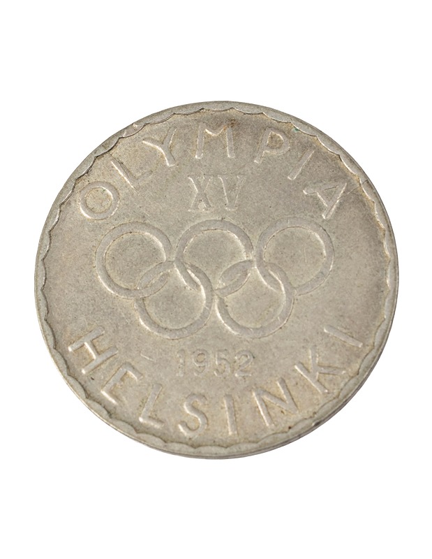 1952 Helsingin olympialaisten 500 markan kolikko - Koriste-esineet - 10105412250 - 0