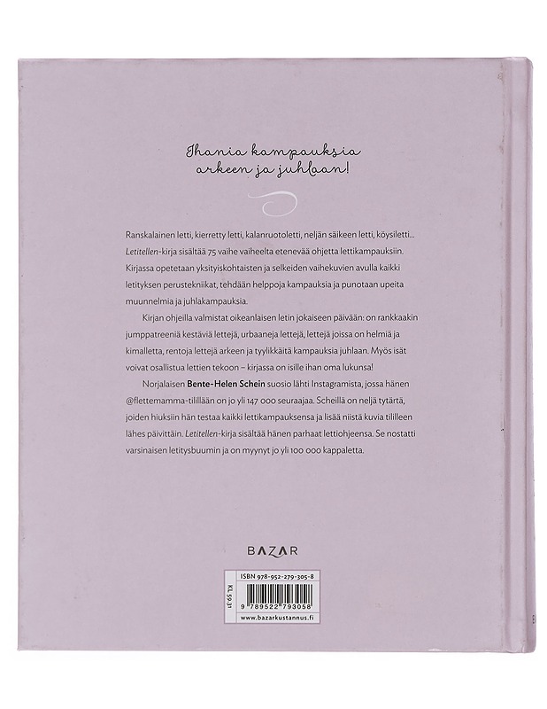 Letitellen : 75 erilaista lettikampausta - Schei, Bente-Helen - Harrastekirjat - 10105412280 - 1
