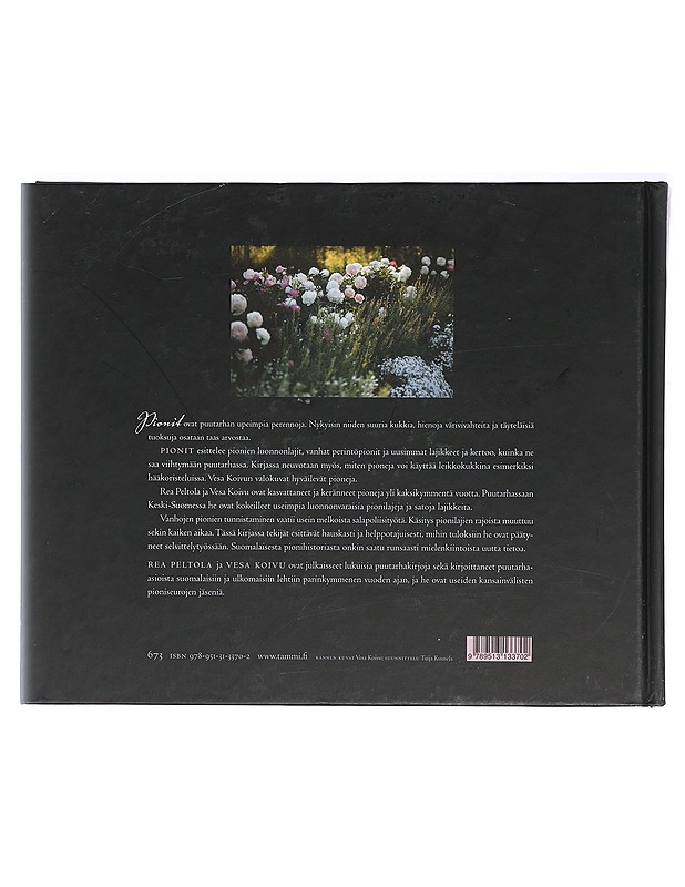 Pionit - Peltola, Rea - Harrastekirjat - 10105412300 - 1
