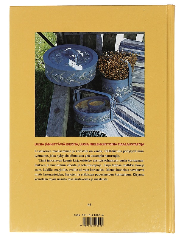 Maalaa kauniit korit ja puuesineet - Ekeroth-Lind, Margareta - Tietokirjat ja oppaat - 10105412310 - 1