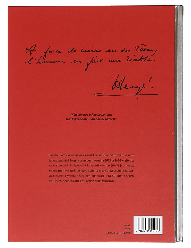 Tintti Kuussa - Hergé - Sarjakuvat - 10105412315 - 1