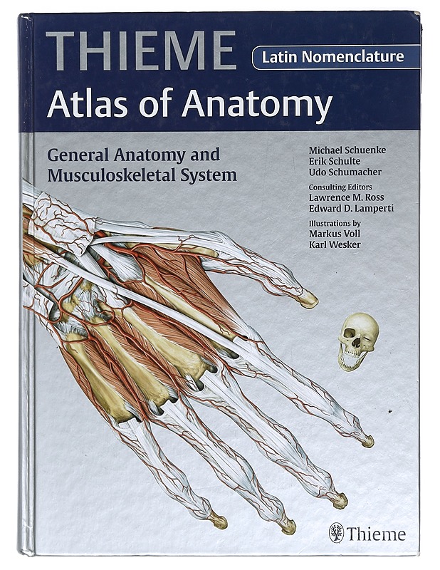 Thieme atlas of anatomy : general anatomy and musculoskeletal system - Schünke, Michael - Tietokirjat ja oppaat - 10105412337 - 0