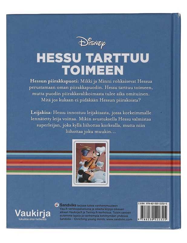 Disney: Hessu tarttuu toimeen - Lastenkirjat - 10105412357 - 1