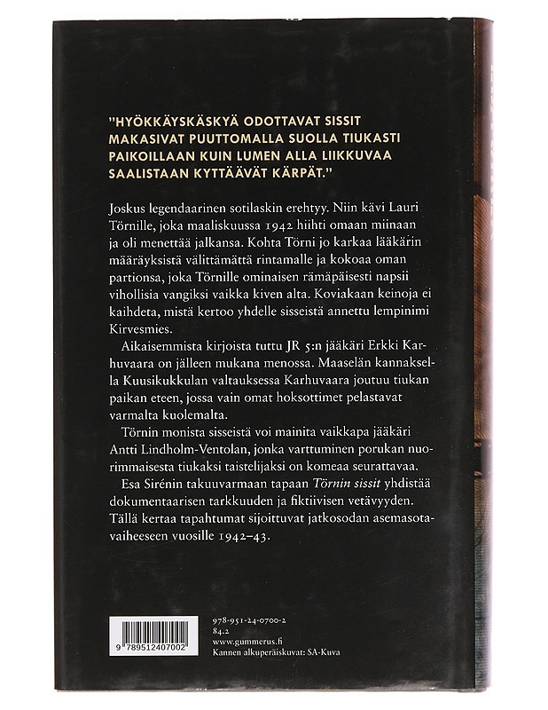 Törnin sissit - Esa Sirén - Romaanit ja novellit - 10105412361 - 1