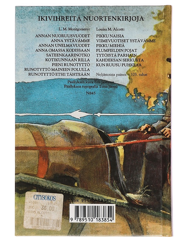 Tytöistä parhain - Alcott, Louisa M. - Lastenkirjat - 10105412368 - 1