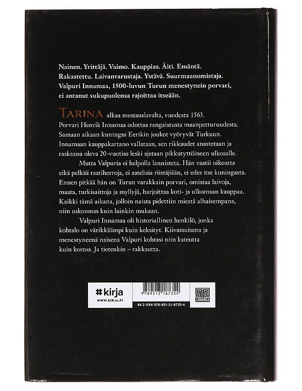 Kaarnatuuli - Kristiina Vuori - Historiakirjat - 10105412386 - 1