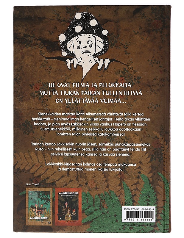Lakkisakki ja operaatio itiöpommi - Lehtinen, Jussa - Lastenkirjat - 10105412394 - 1