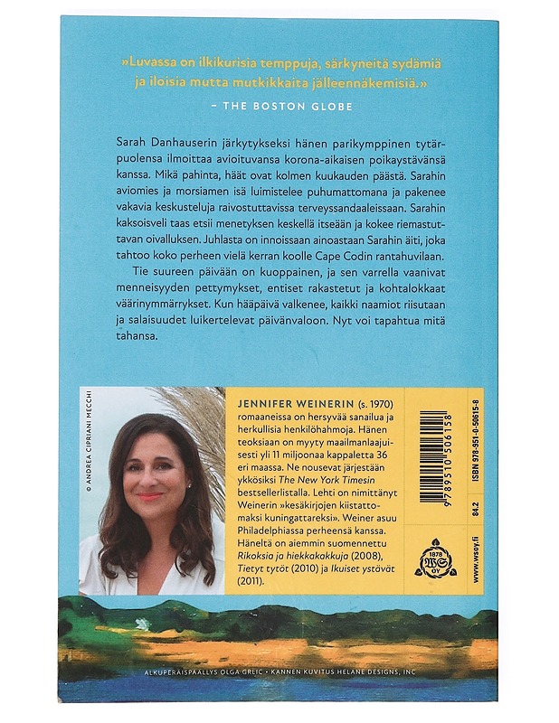 Kesäparatiisi - Weiner, Jennifer - Romaanit ja novellit - 10105412398 - 1