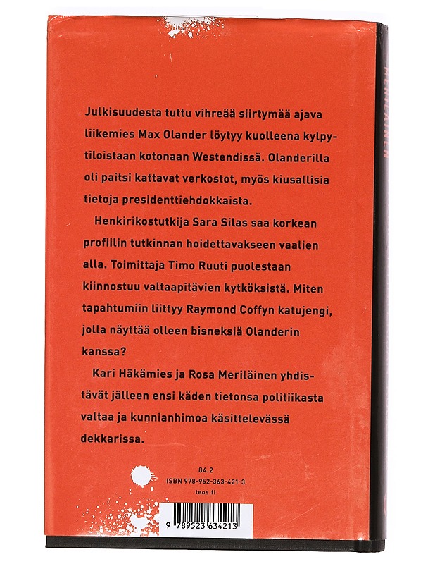 Presidentintekijän kuolema - Häkämies, Kari - Jännitys ja dekkarit - 10105412405 - 1