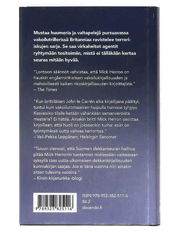 Lontoon säännöt - Herron, Mick - Jännitys ja dekkarit - 10105412487 - 1