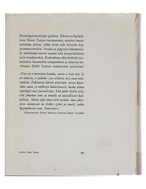 Satayksi - Turja, Ilmari - Elämäkerrat ja muistelmat - 10105412502 - 1