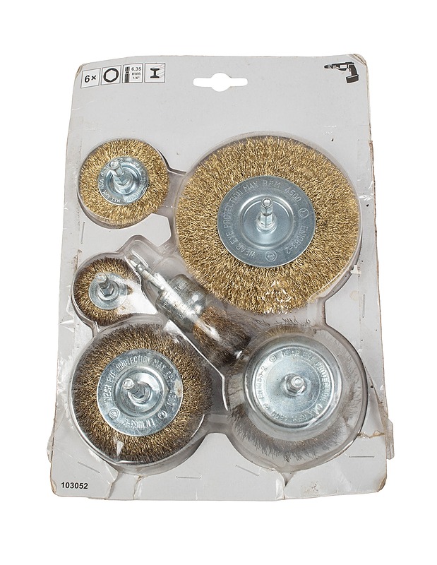 LUX TOOLS  porakoneen harjasarja - Rakennustarvikkeet - 10105412489 - 0