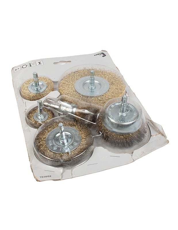 LUX TOOLS  porakoneen harjasarja - Rakennustarvikkeet - 10105412489 - 1