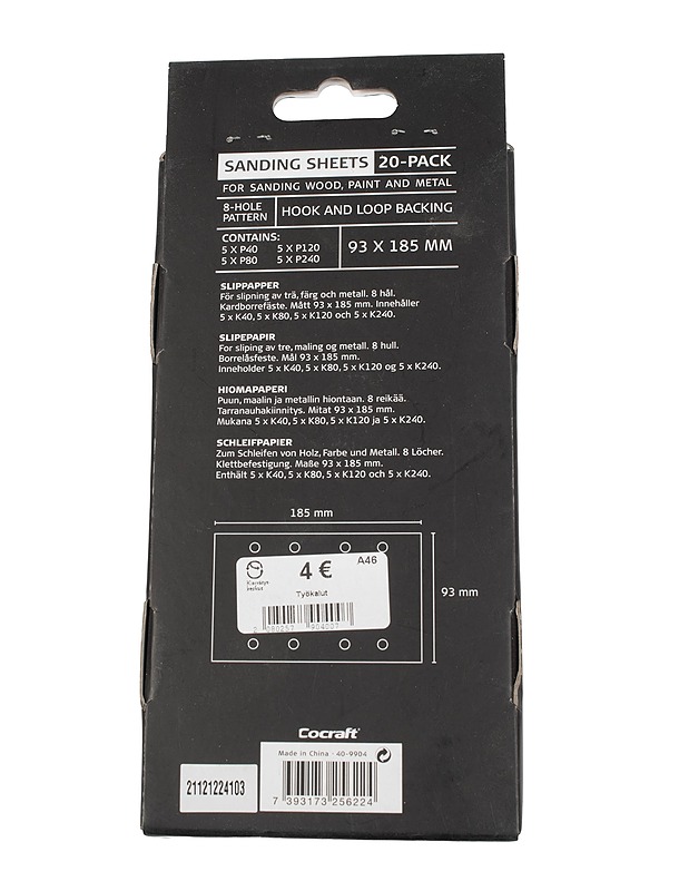 COCRAFT hiomalevyt - Rakennustarvikkeet - 10105412500 - 1