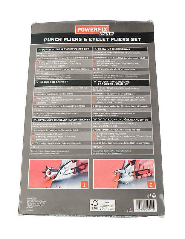 POWERFIX PROFI rei'ityssetti - Rakennustarvikkeet - 10105412506 - 1