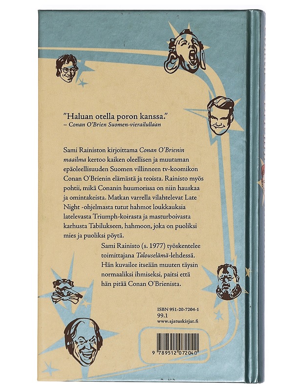 Conan O'Brienin maailma - Sami Rainisto - Elämäkerrat ja muistelmat - 10105412560 - 1