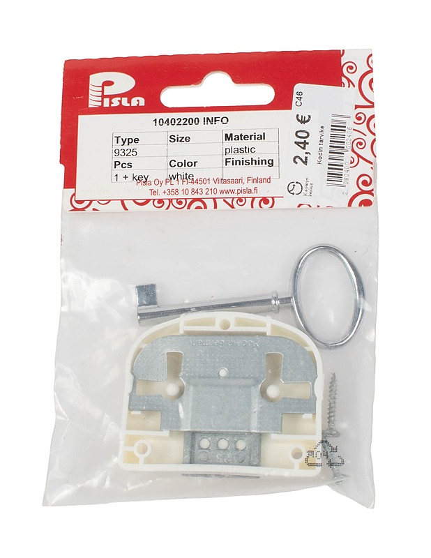 PISLA lukko - Rakennustarvikkeet - 10105412574 - 0